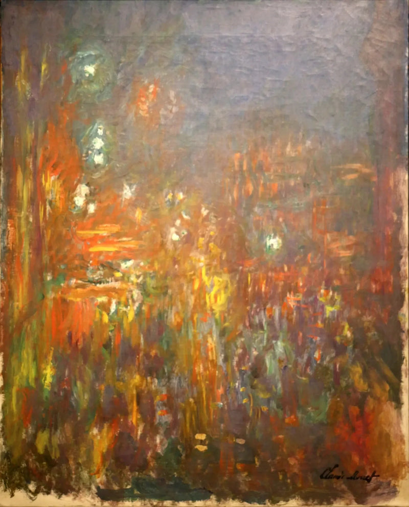 Leicester Square, de nacht - Claude Monet