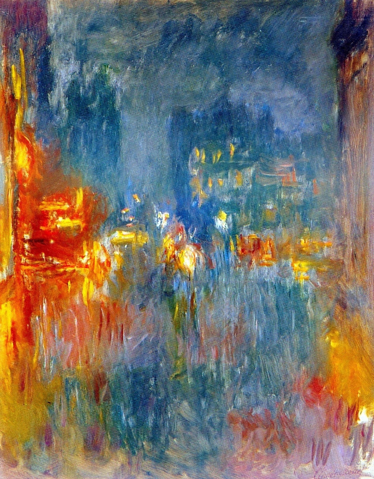 Leicester Square, la nuit de Claude Monet, 1901 – collection privée, Wildenstein 1616