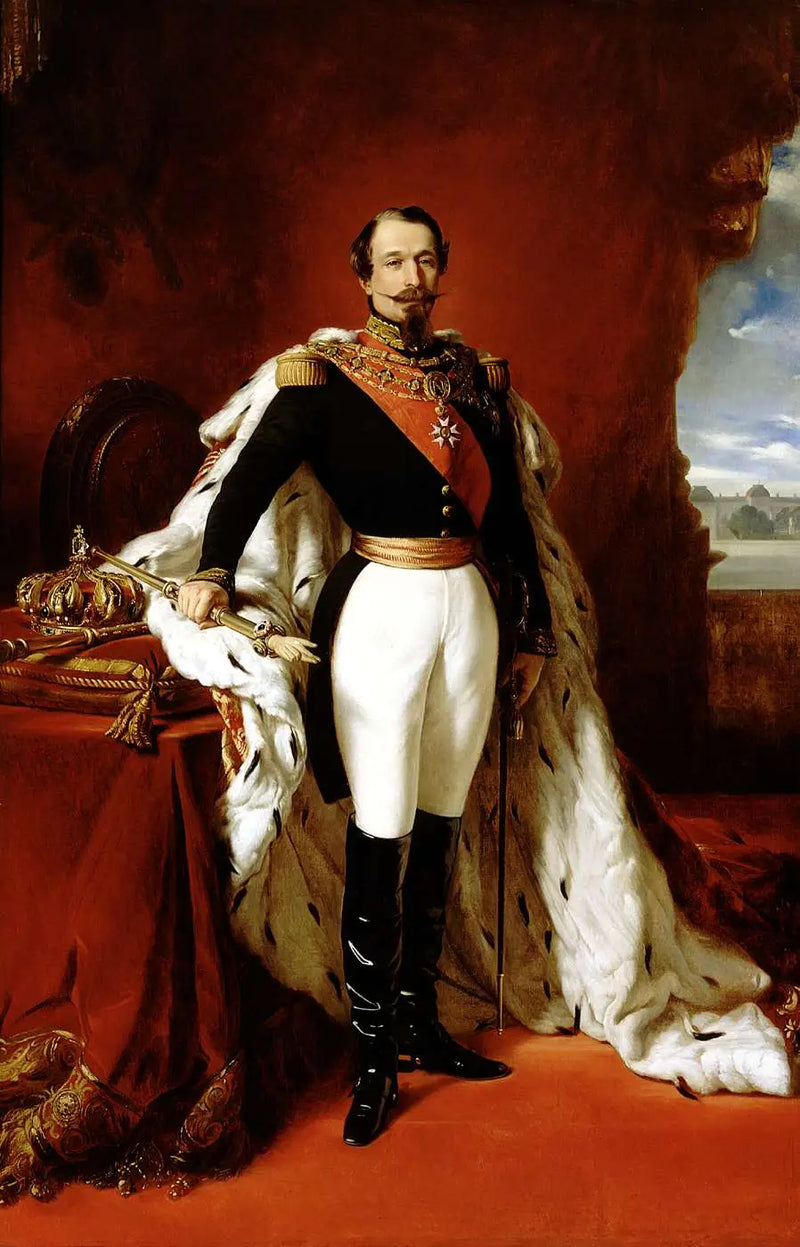 De keizer Napoleon III - Franz Xaver Winterhalter

Source:
L'empereur Napoléon III - Franz Xaver Winterhalter