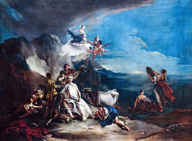 De Ontvoering van Europa - Giovanni Battista Tiepolo