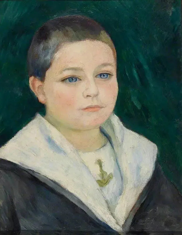 Léon Goujon in zeeman kostuum - Pierre-Auguste Renoir