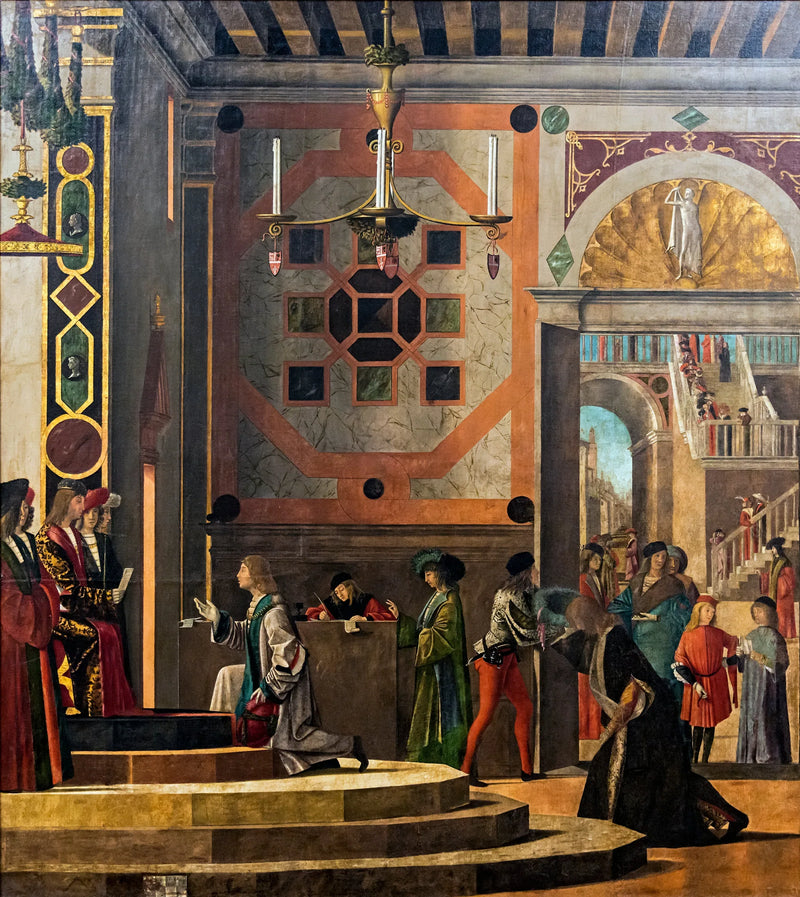 De Afscheid van de Ambassadeurs - Vittore Carpaccio