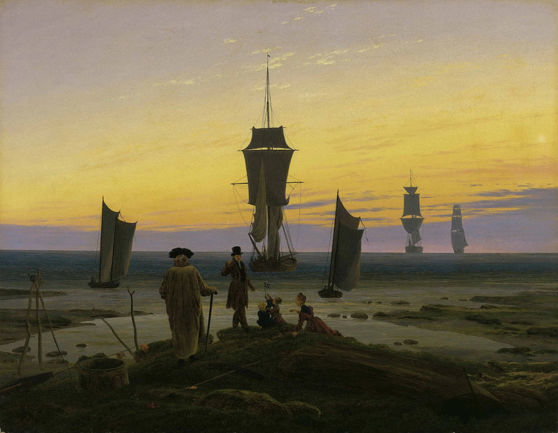 De Levensfasen - Caspar David Friedrich