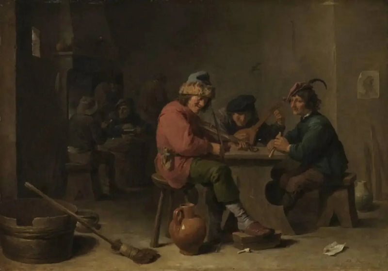 De boeren spelen muziek - David Teniers de Jonge

Source:
Les agriculteurs jouent de la musique - David Teniers le Jeune