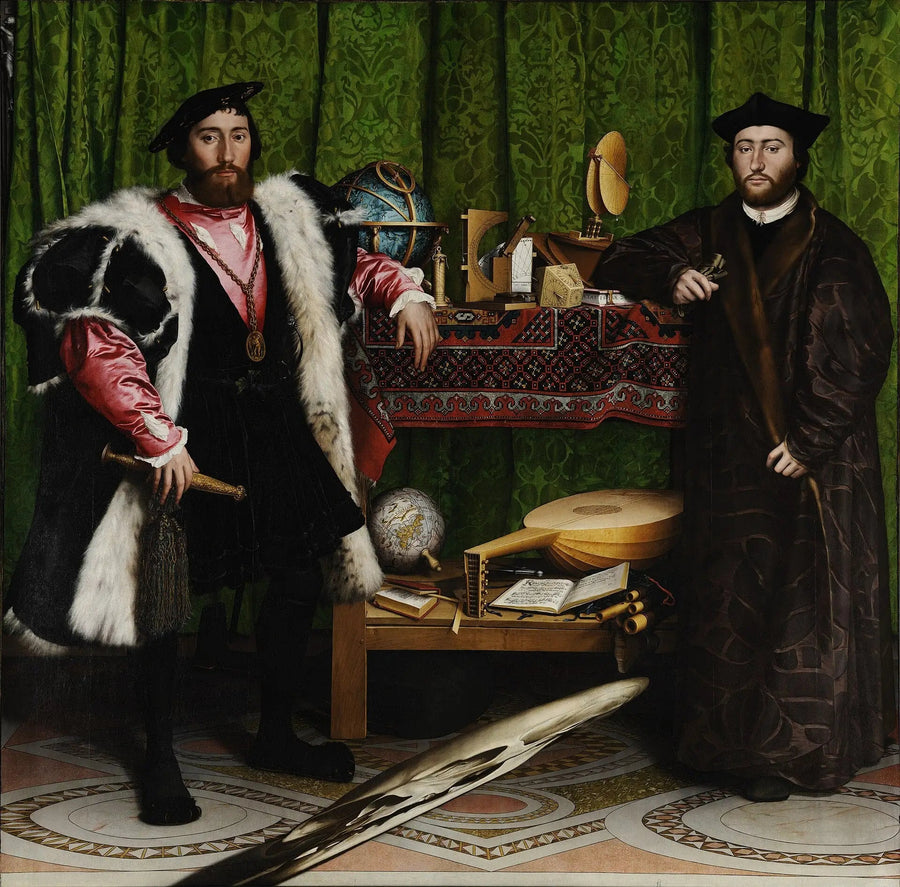 Les Ambassadeurs - Hans Holbein de Jonge

Source:
Les Ambassadeurs - Hans Holbein le Jeune
