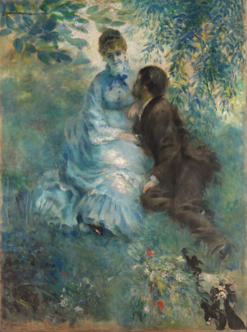 De geliefden - Pierre-Auguste Renoir