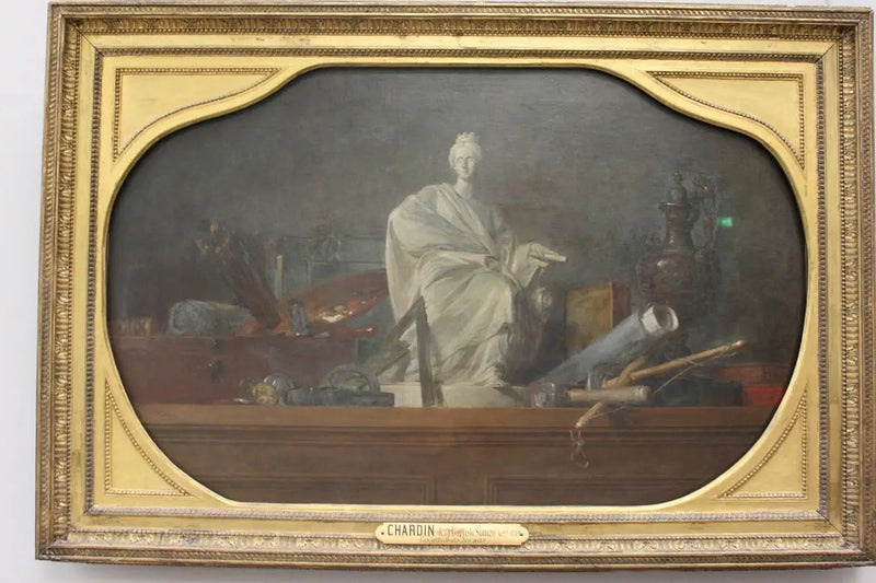 De attributen van de kunsten - Jean Simeón Chardin