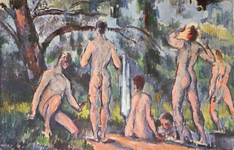 De Zwemmers - Paul Cézanne