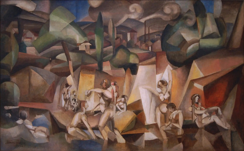 De badende vrouwen - Albert Gleizes