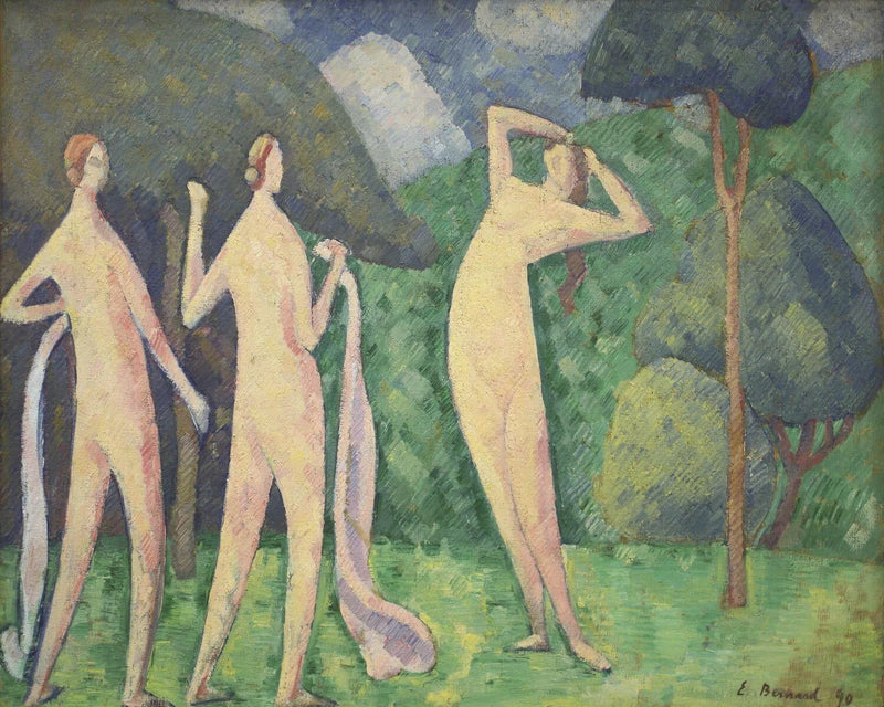 De badende vrouwen - Émile Bernard