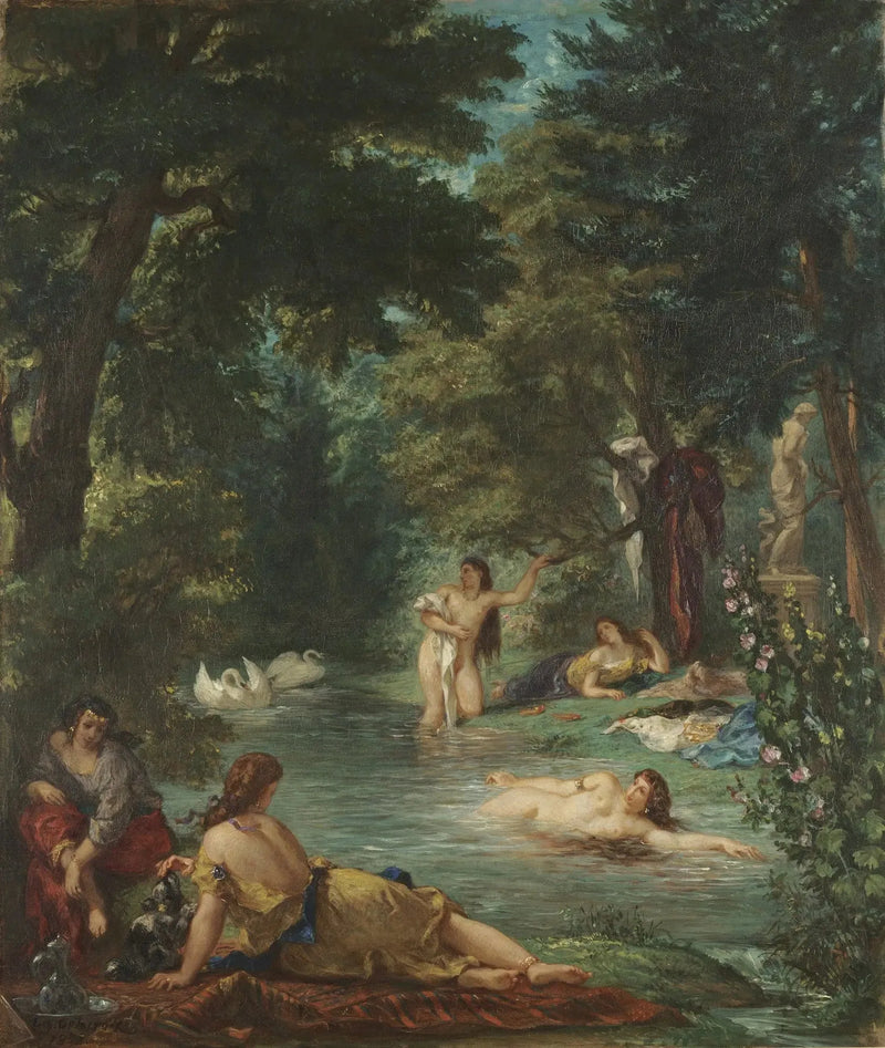 De badende vrouwen - Eugène Delacroix