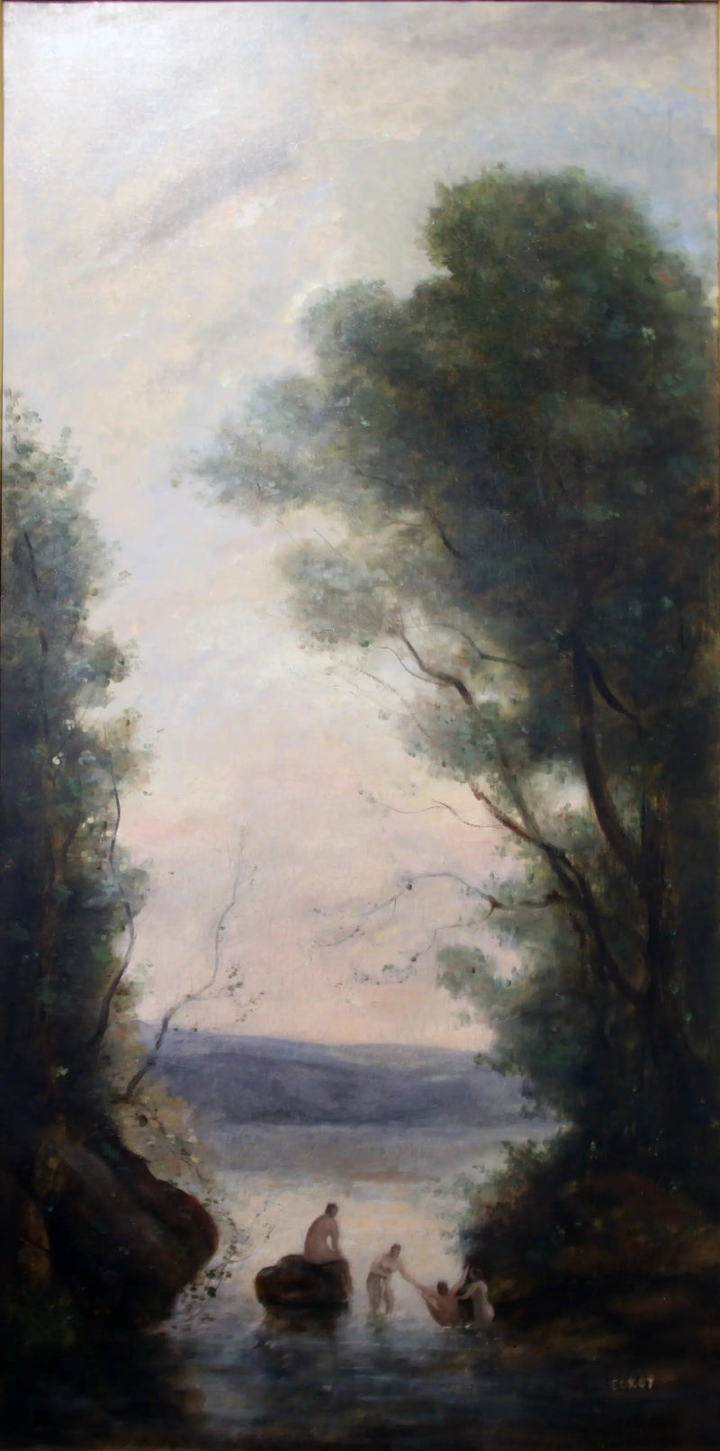 De badende vrouwen - Jean-Baptiste Camille Corot
