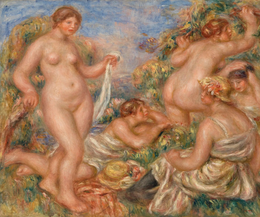 De badende vrouwen - Pierre-Auguste Renoir