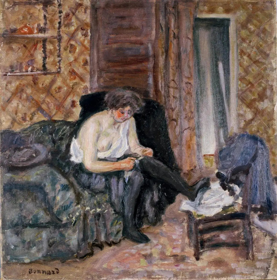 De Zwarte Kousen - Pierre Bonnard