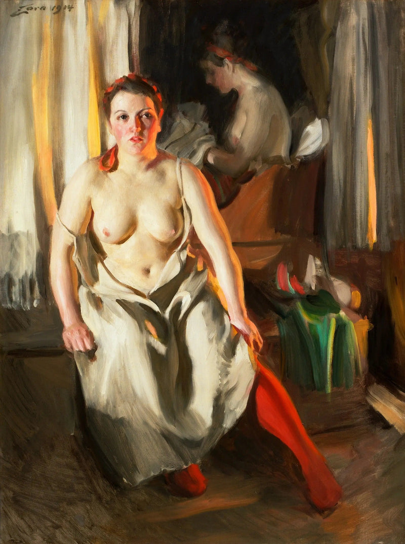 De Rode Kniekousen - Anders Zorn

Source:
Les Bas rouges - Anders Zorn