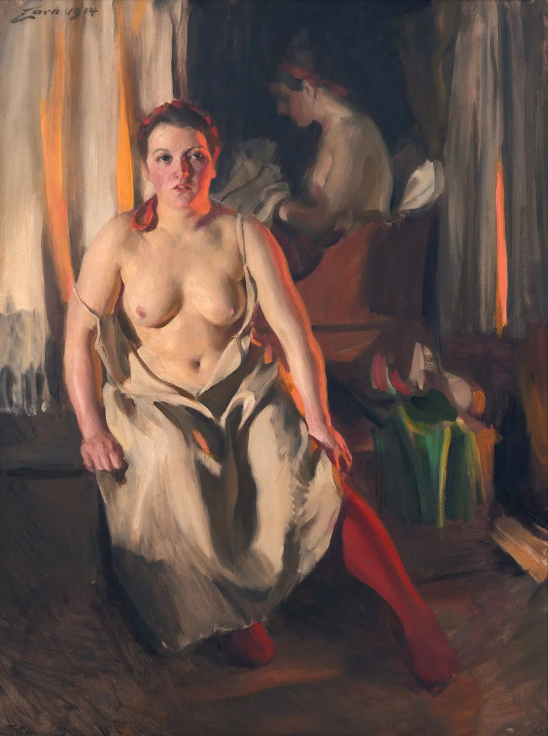 De Rode Kniekousen - Anders Zorn

Source:
Les Bas rouges - Anders Zorn