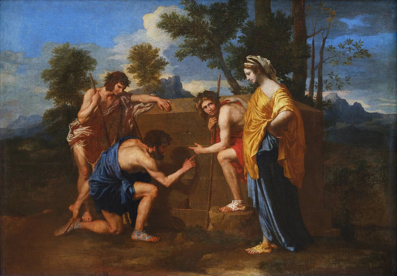 De herders van Arcadië - Nicolas Poussin