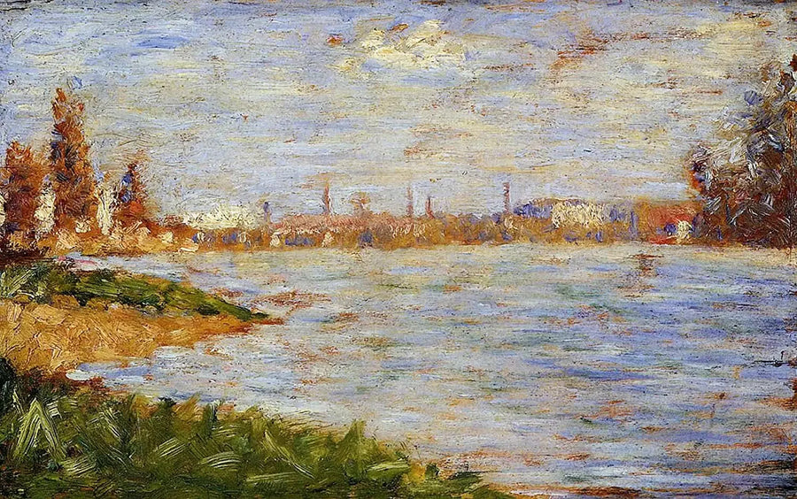 De oevers - Georges Seurat