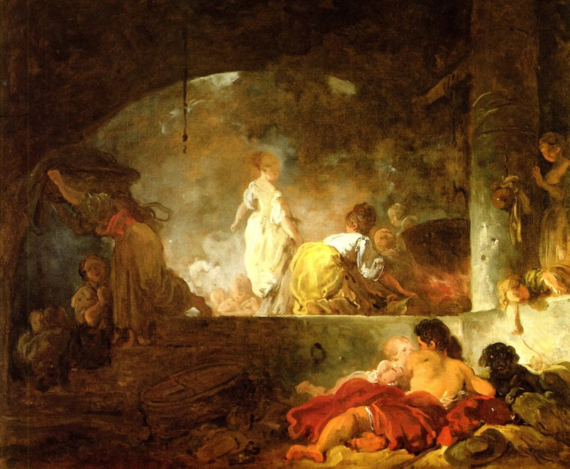 De wasserettes - Jean-Honoré Fragonard