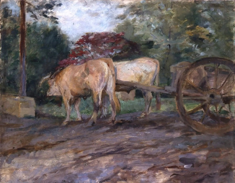 De Ossen onder het Juk - Henri de Toulouse-Lautrec