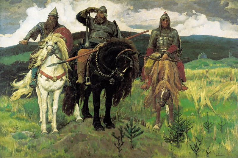 De Bogatyrs - Viktor Vasnetsov

Source:
Les Bogatyrs - Viktor Vasnetsov
