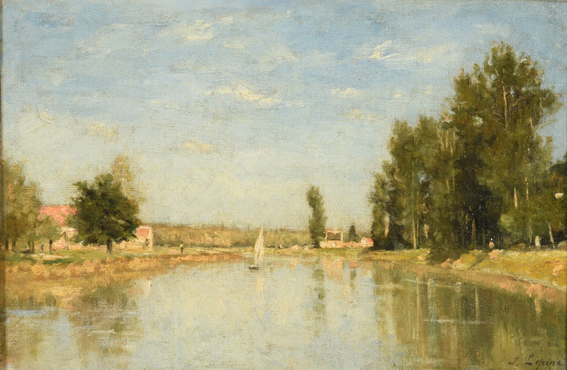 De oevers van de Marne - Stanislas Lépine