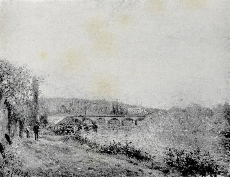 De oevers van de Seine in de zomer - Alfred Sisley