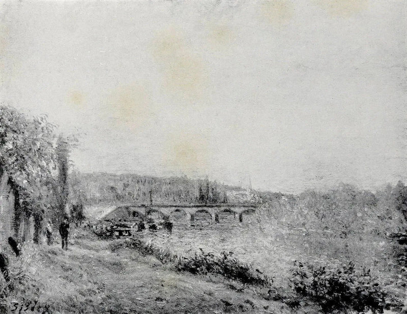 De oevers van de Seine in de zomer - Alfred Sisley