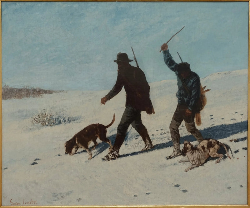 De stroper, Ornans - Gustave Courbet