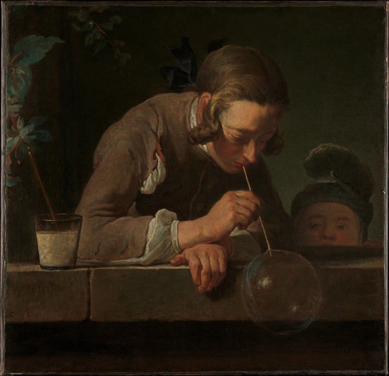 De Zeepbellen - Jean Siméon Chardin