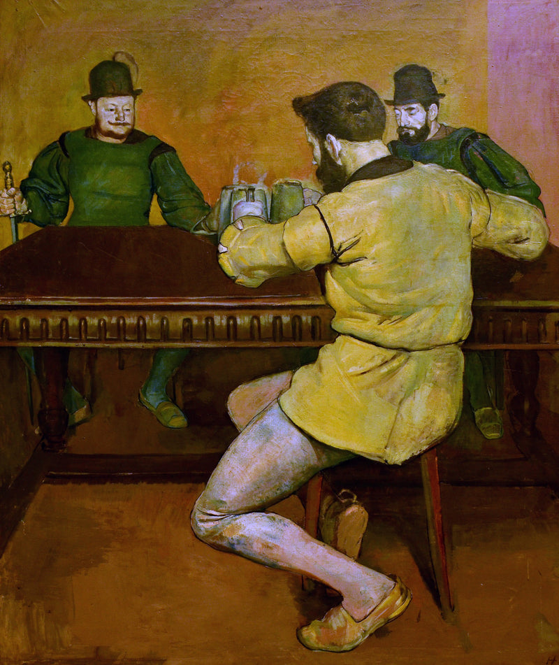 De Drinkers - Ferdinand Hodler