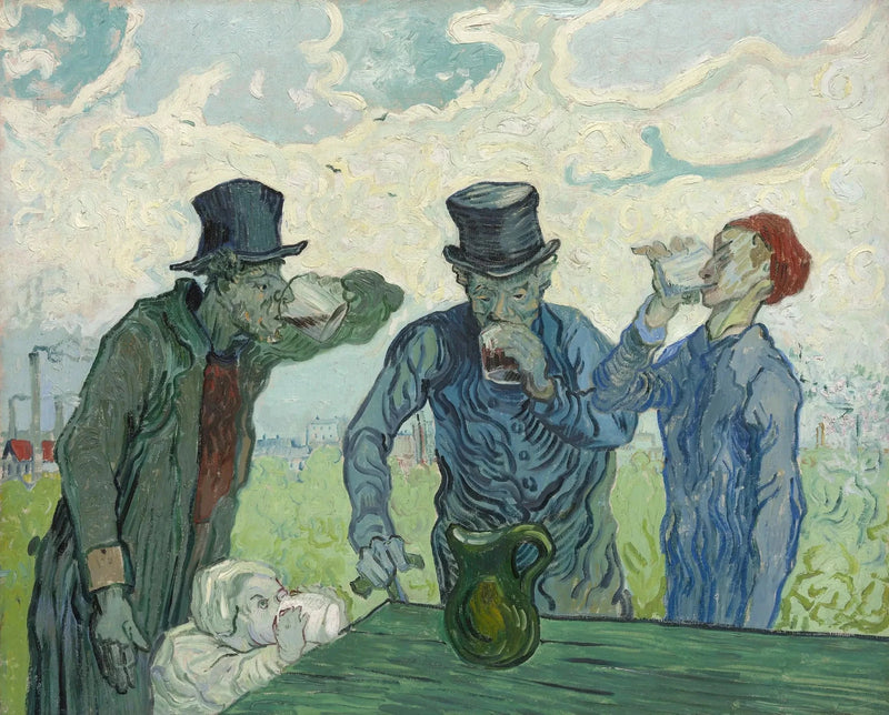 De drinkers - Vincent van Gogh