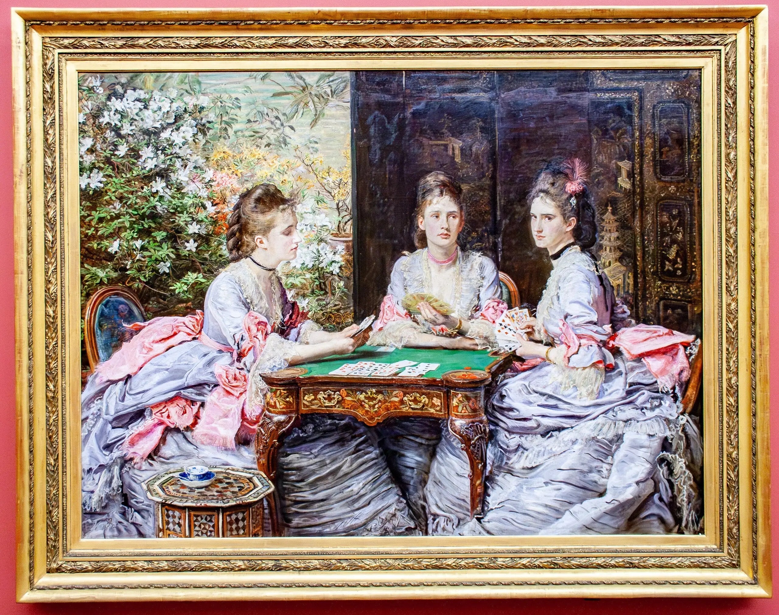 Les cœurs sont des atouts - John Everett Millais image 2 tableau peint à l’huile sur toile