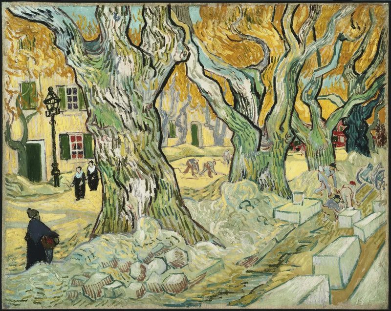 De wegwerkers - Vincent van Gogh