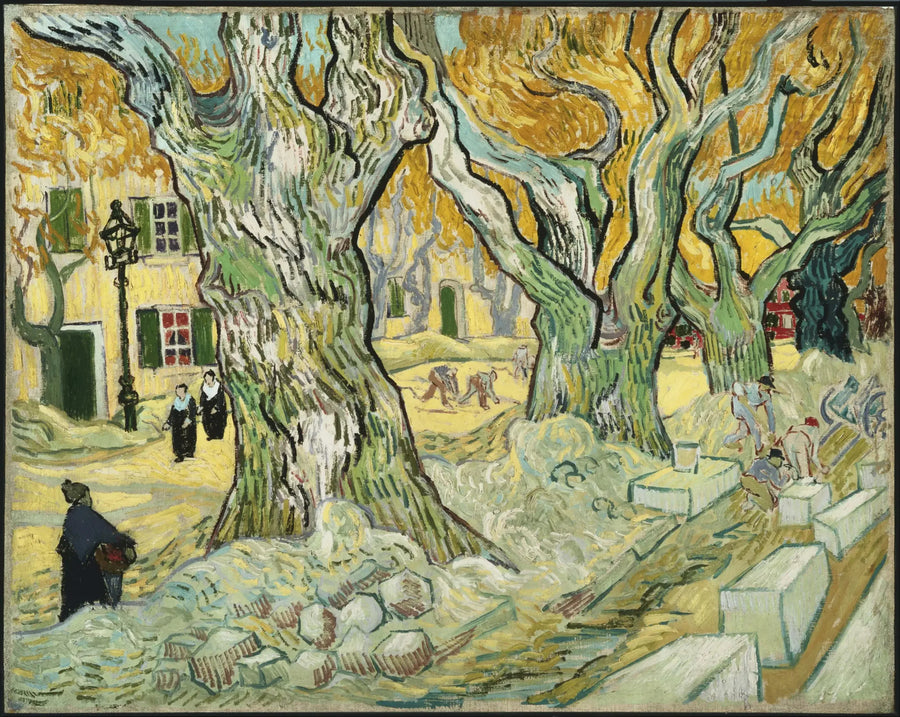 De wegwerkers - Vincent van Gogh
