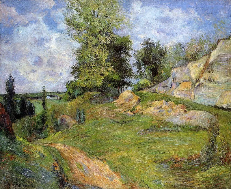 De Steengroeves van de Kool, nabij Pontoise - Paul Gauguin
