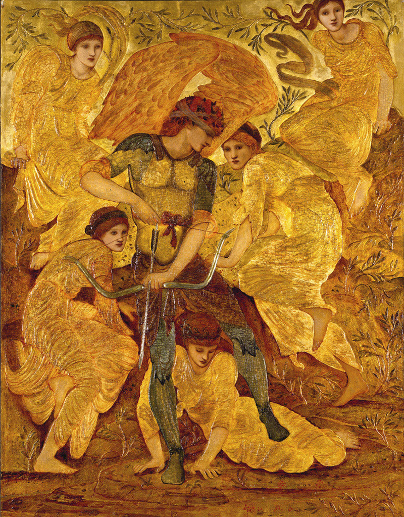 De jachtvelden van Cupido - Edward Burne-Jones