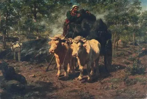 De houtskoolbranders - Rosa Bonheur