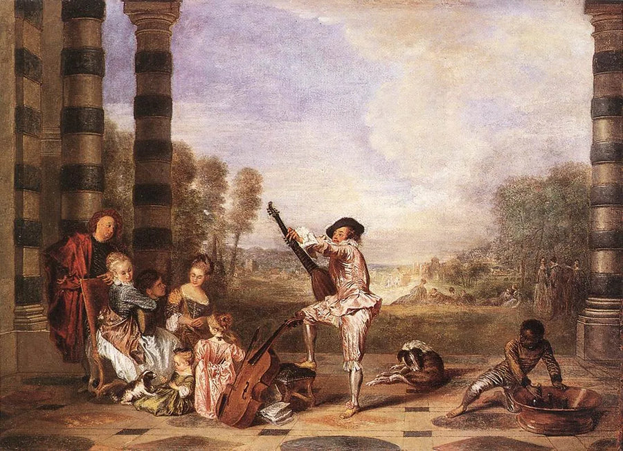 De charmes van het leven - Antoine Watteau