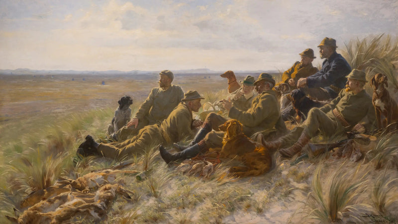 De jagers van Skagen - Peder Severin Krøyer