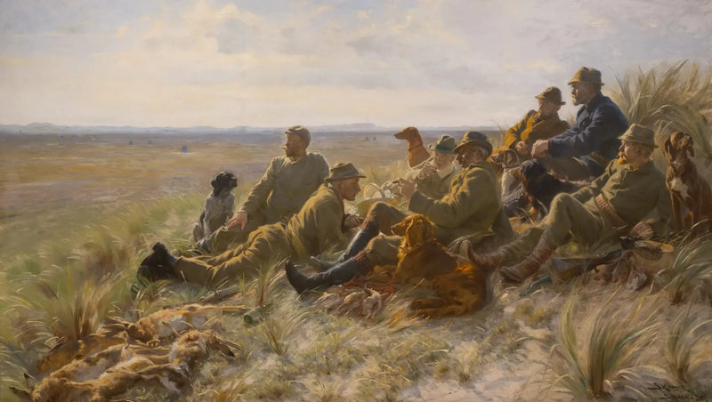 De jagers van Skagen - Peder Severin Krøyer