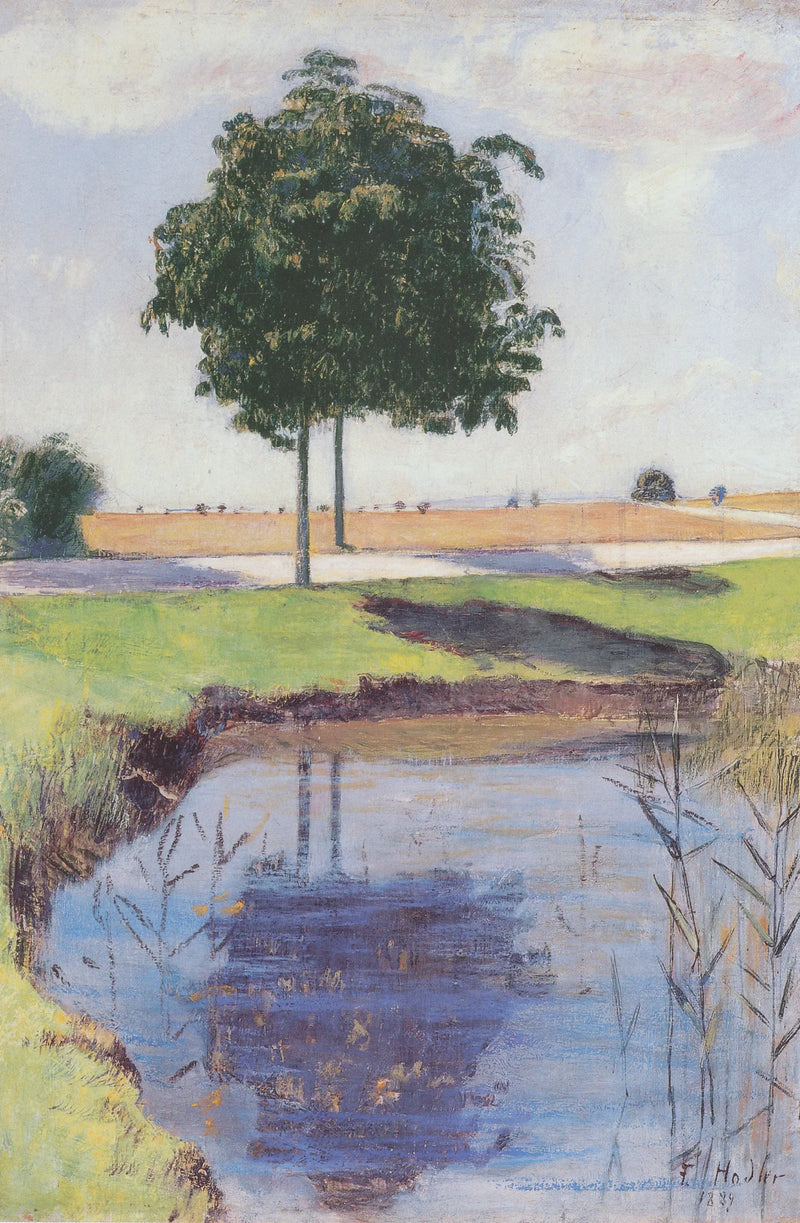 De Kastanjebomen - Ferdinand Hodler