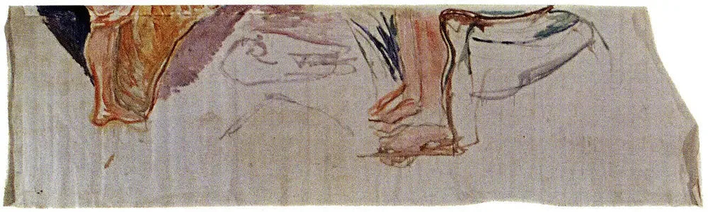 Les Chercheurs : pieds d'enfants - Edvard Munch image 1 copie peinte à la main à l’huile