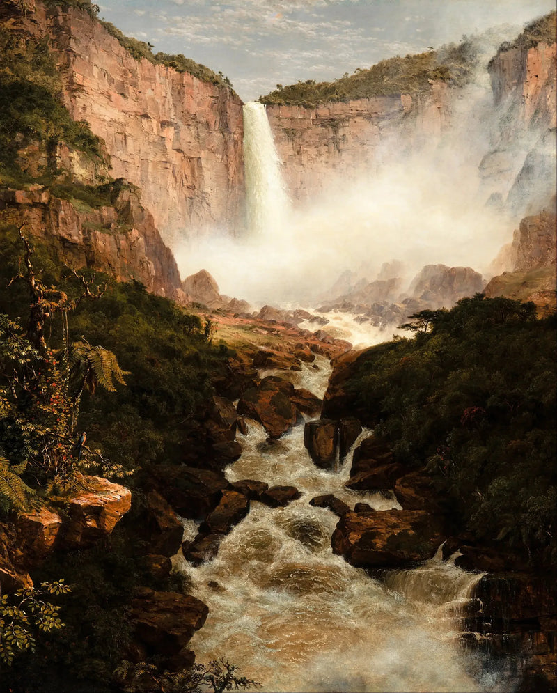 De watervallen van Tequendama nabij Bogotá, Nieuwe-Granada - Frederic Edwin Church

Source:
Les Chutes de Tequendama près de Bogota, Nouvelle-Grenade - Frederic Edwin Church