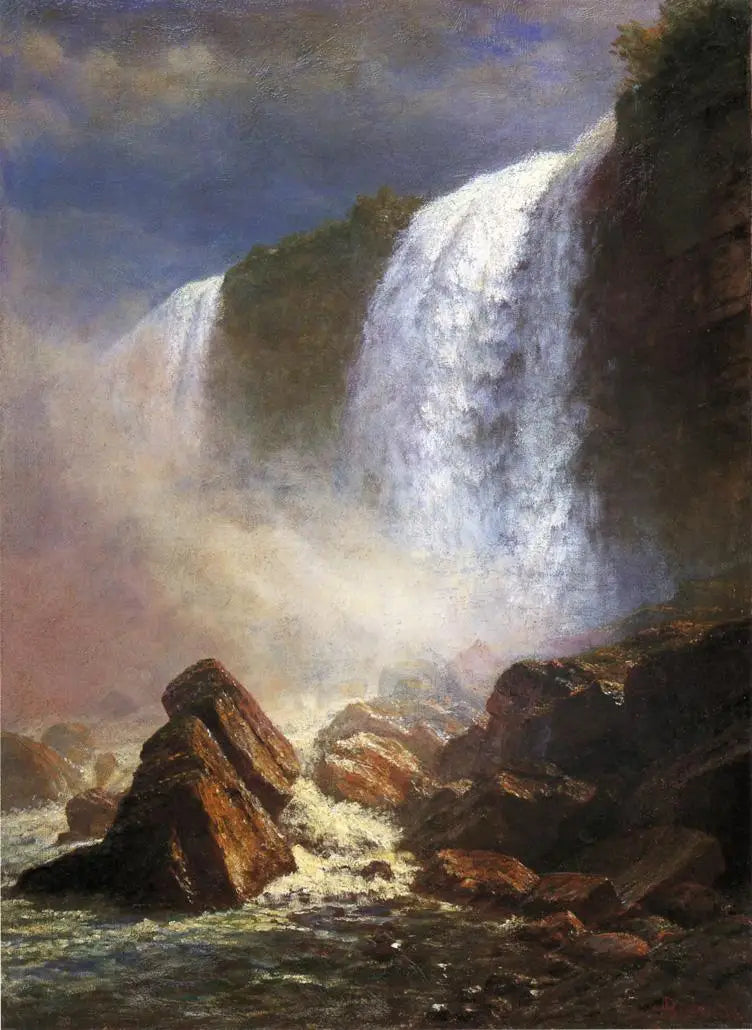 De watervallen van Niagara gezien vanaf de onderkant - Albert Bierstadt

Source:
Les chutes du Niagara vues d'en bas - Albert Bierstadt