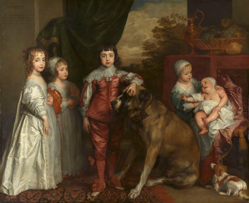 De Vijf Kinderen van Karel I - Antoine van Dyck

Source:
Les Cinq Enfants de Charles Ier - Antoine van Dyck