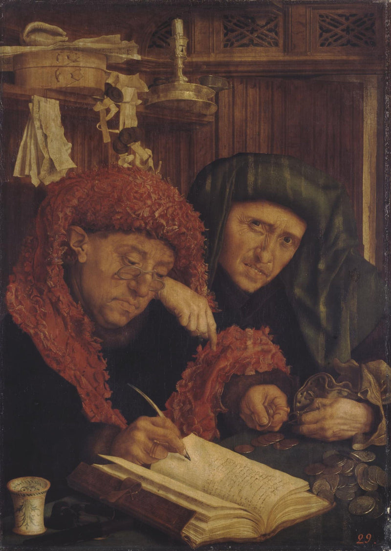 De belastinginnerscollecteurs - Marinus van Reymerswale