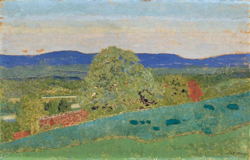 De Blauwe Heuvels - Édouard Vuillard