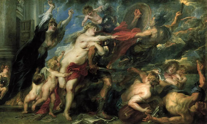 De gevolgen van de oorlog - Peter Paul Rubens