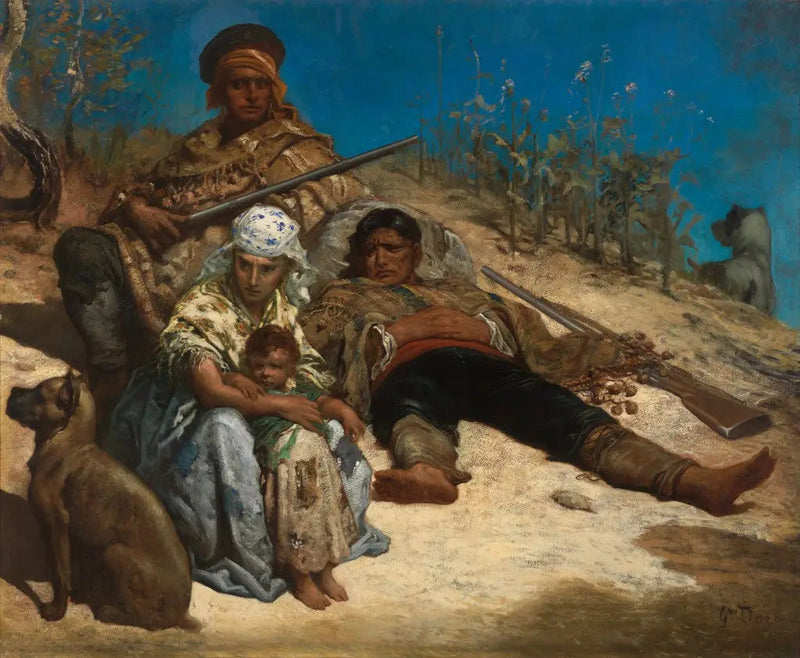 De Spaanse smokkelers - Gustave Doré
